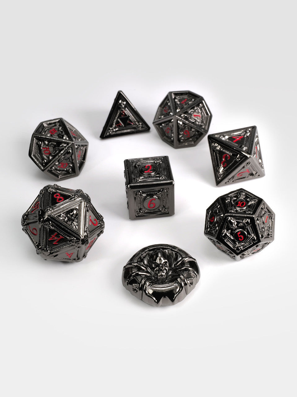 Geometric Horrors: Devil's Eyes TTRPG Dice Set